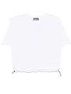 Herno Drawstring-hem T-shirt In Weiss
