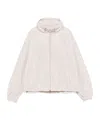 Herno Drawstring-collar Jacket In White