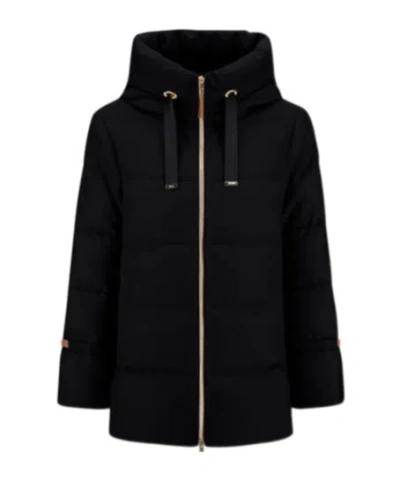 HERNO DRAWSTRING HOOD DOWN JACKET