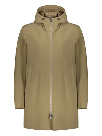 HERNO DRAWSTRING-HOOD PADDED COAT