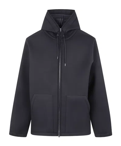 HERNO DRAWSTRING HOODED CASUAL JACKET