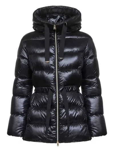 HERNO DRAWSTRING HOODED JACKET