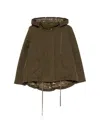Herno Drawstring Hooded Jacket In Green