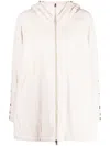 Herno Drawstring Hooded Jacket In Neutrals
