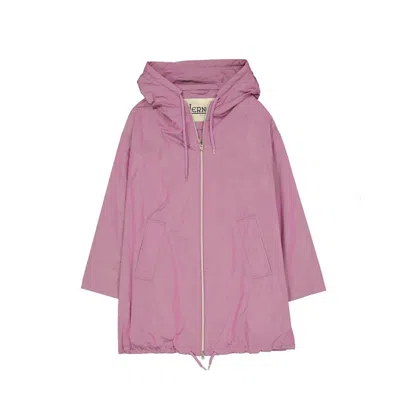 HERNO HERNO DRAWSTRING HOODED RAINCOAT COAT