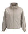 Herno Functional Waterproof Jacket With Adjustable Collar In Nude