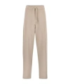 Herno Women Jogger Trousers In Viscose Blend In Brown