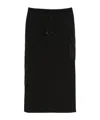 Herno Drawstring Midi Skirt