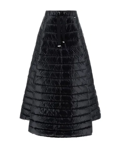 HERNO DRAWSTRING PADDED DOWN MAXI SKIRT