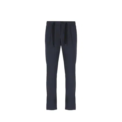 Herno Drawstring Pants In Blue