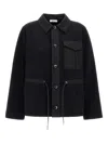 Herno Drawstring Pocket-detail Shirt In Black