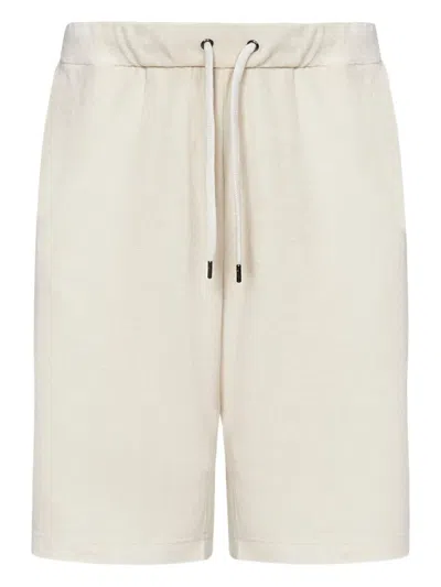 Herno Drawstring Shorts In Neutral