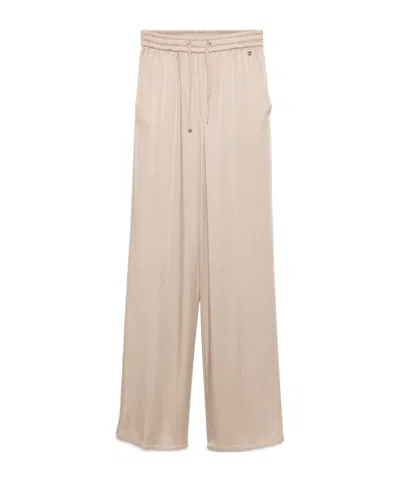 Herno Drawstring Straight Leg Pants In Neutral