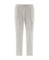 Herno Drawstring Straight-leg Trousers In Multi
