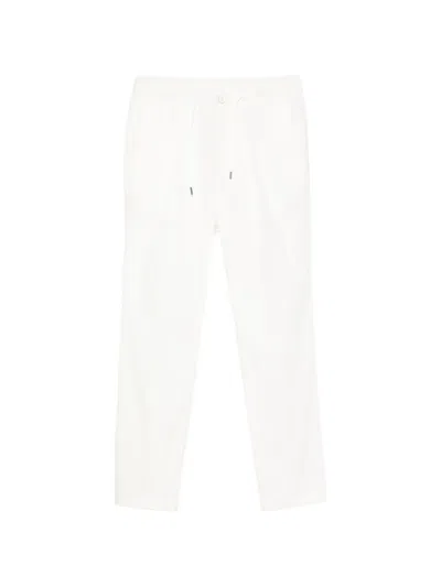 Herno Drawstring Straight Trousers In Gray