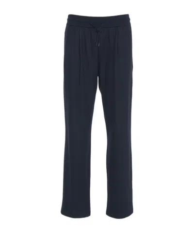 Herno Drawstring Sweatpants In Black