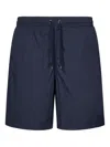 Herno Drawstring Swimming Trunks In Blue