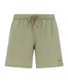 Herno Drawstring Swim Shorts In Blue