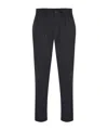 Herno Drawstring Tailored Pants In Black