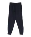 Herno Drawstring Panelled Trousers In Black
