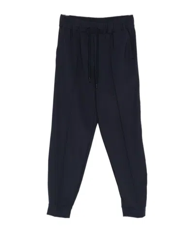 HERNO HERNO DRAWSTRING TAPERED PANTS