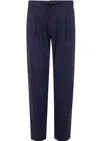 Herno Drawstring Trousers In Blue