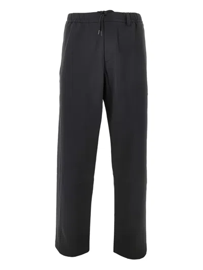 Herno Drawstring Trousers In Black