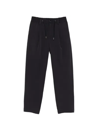 Herno Kids' Drawstring Trousers In Blue