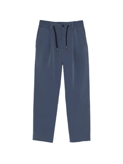 Herno Kids' Drawstring Trousers In Blue