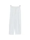 Herno Polyamide Elastane Drawstring-fastening Trousers In Blue