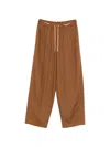 Herno Drawstring Trousers In Brown