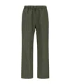Herno Drawstring Trousers In Green