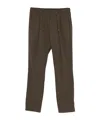 Herno Drawstring Trousers In Brown
