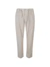 Herno Drawstring-adjustable Trousers In Neutral