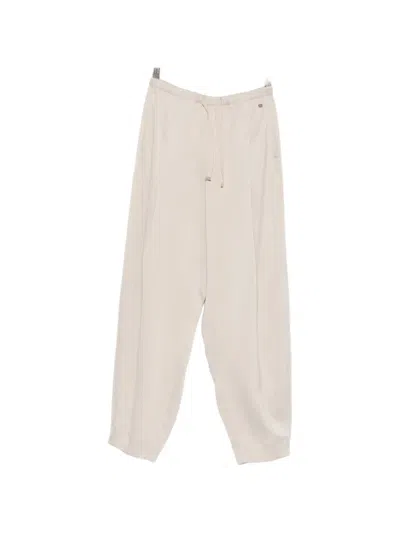 Herno Drawstring Trousers In Neutral