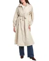 Herno Drawstring Waist Coat In Neutral