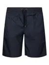 Herno Drawstring-waist Swim Shorts In Blue