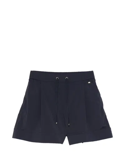 HERNO DRAWSTRING-WAISTBAND SHORTS