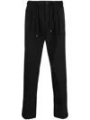 Herno Woven Pants In Black