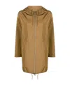 Herno Drawstring-design Raincoat In Neutral