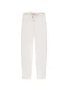 Herno Drawstring-detail Trousers In White