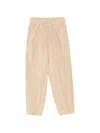 Herno Polyester Drawstring-fastening Trousers In Neutral