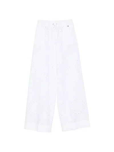 Herno Drawstring-fastening Trousers In White