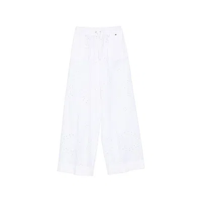 Herno Drawstring-fastening Trousers In White