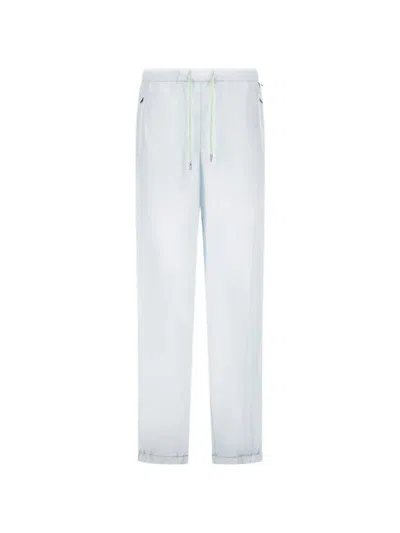 Herno Drawstring-waist Trousers In Blue