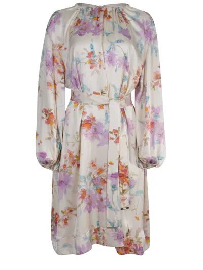 Herno Dress In Purple