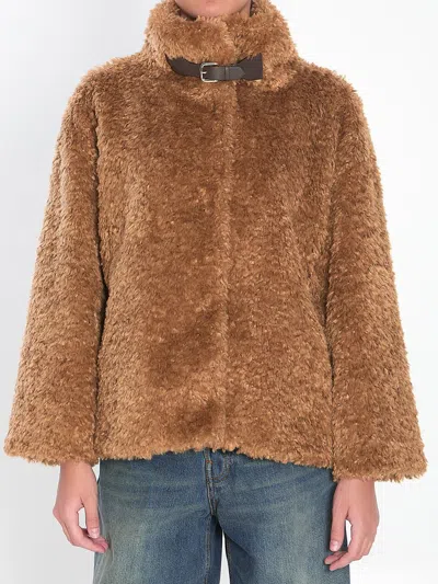 HERNO ECO-FUR COAT