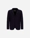 Herno Ecoage Blazer In Blu Navy