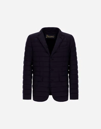 Herno Ecoage Blazer In Blu Navy