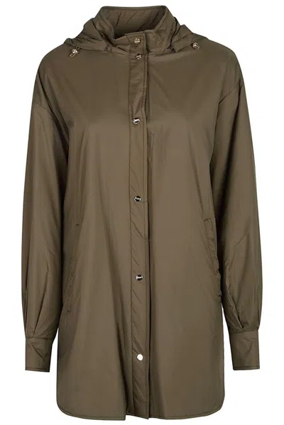 Herno Ecoage Shirt Jacket In Green